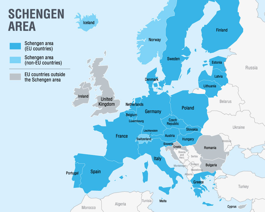zona europea-schengen